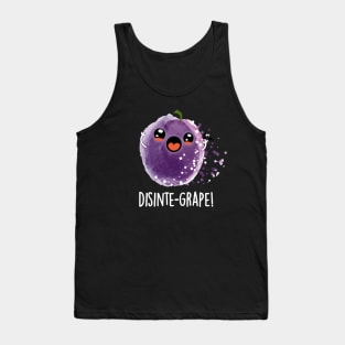 Disinte-grape Cute Disintegrating Grape Pun Tank Top